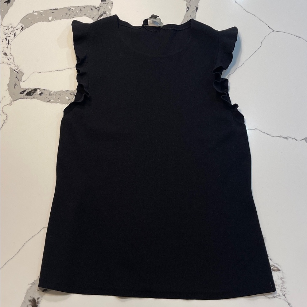 Ann Taylor Elegant Black Blouse